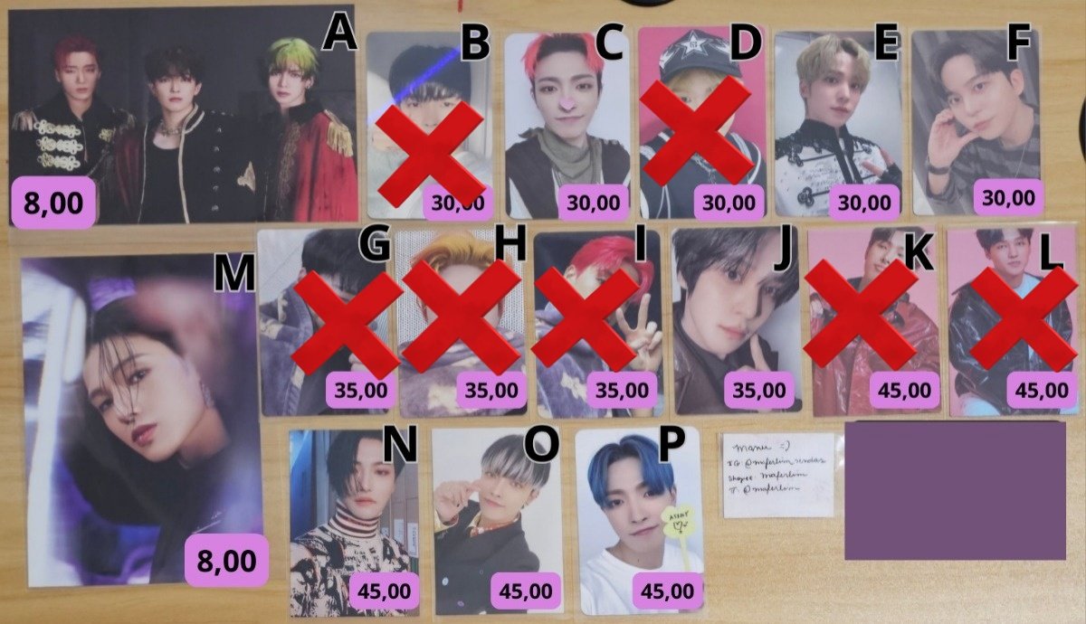 Ceg nacional ateez

Valores na foto+ frete super frete

SET NÃO GARANTIDO 

Precisa sair tudo 

Pagamento 07/04

Feedback em laliatiny ig