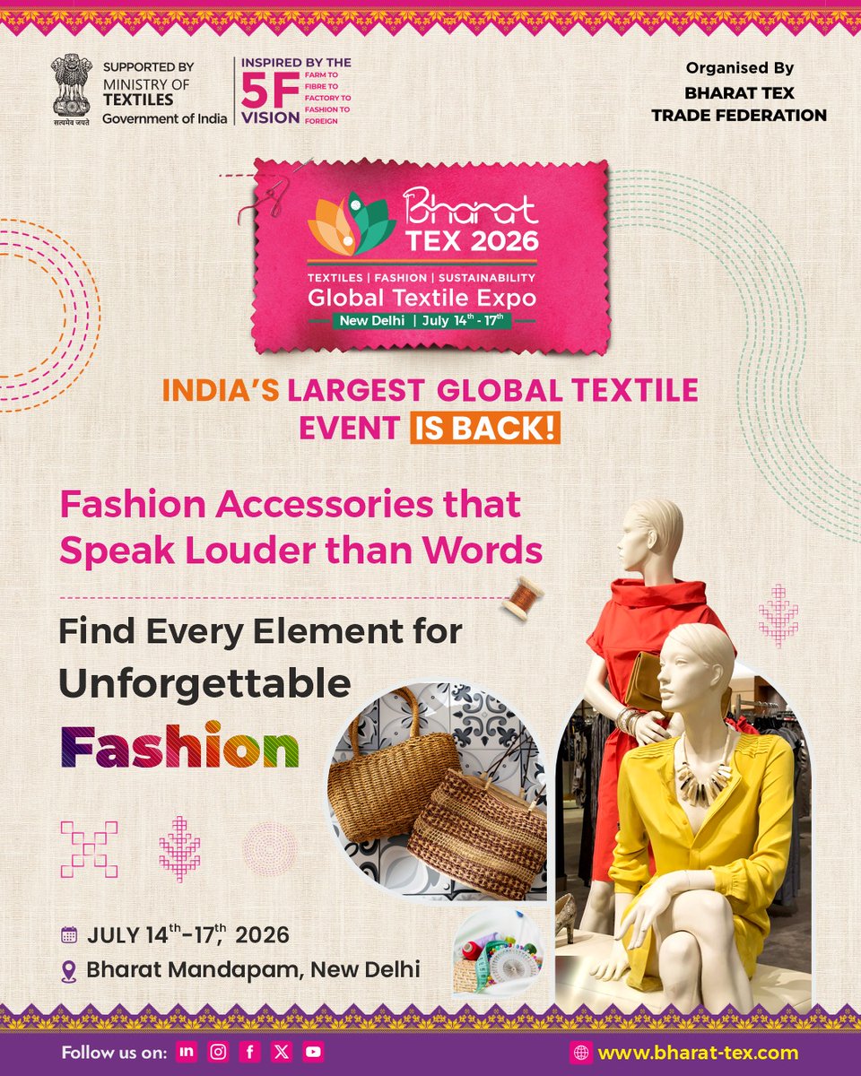 Bharat Tex tweet media