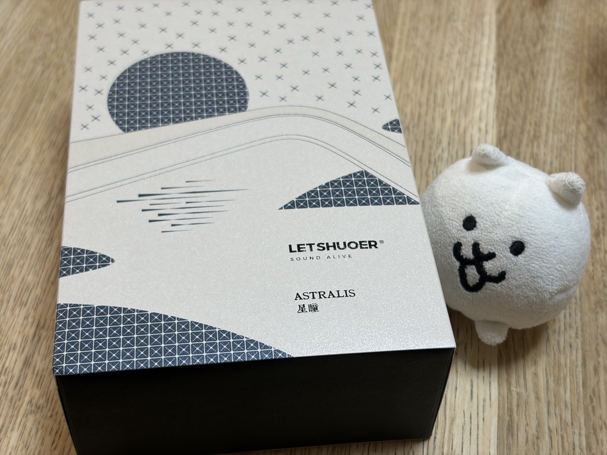 LETSHUOER ASTRALIS 星瞳 (試聴のみ) インプレ：『LETSHUOER Astralis（星瞳）』 新作の”環状”平面駆動IEM