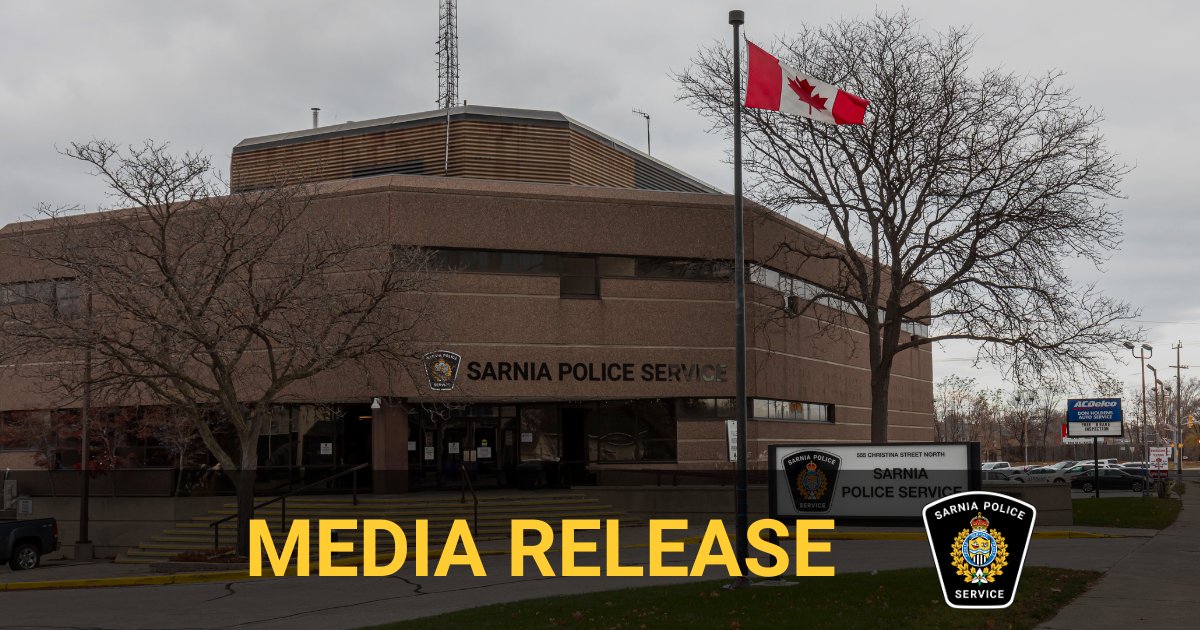 Sarnia Police tweet media