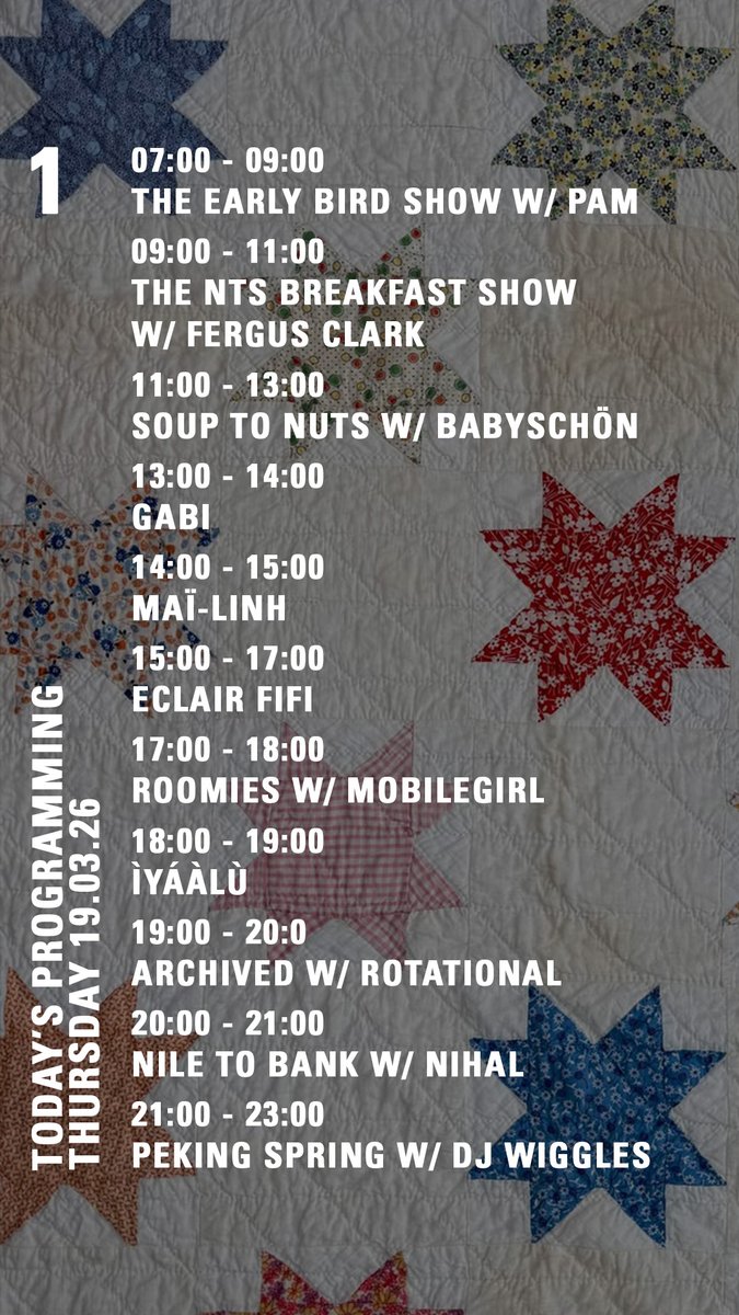 NTS Radio tweet media