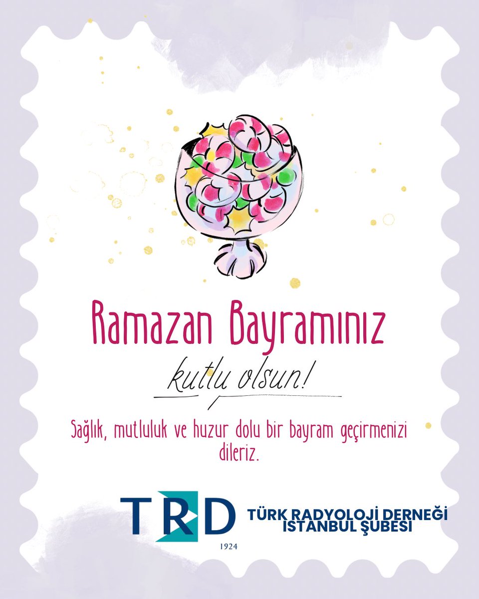 trdistanbul's tweet photo. Ramazan Bayramı’nızı en içten dileklerimizle kutluyoruz. Sağlık, mutluluk ve huzur dolu bir bayram geçirmenizi dileriz.

#türkradyolojiderneği #radyolojiderneği #turkrad #trdistanbul #radyoloji https://t.co/JuljNMEDke