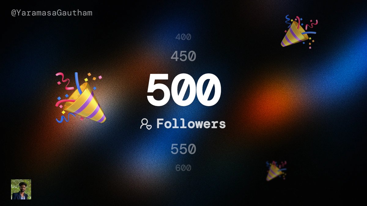 Gautham Yaramasa tweet media