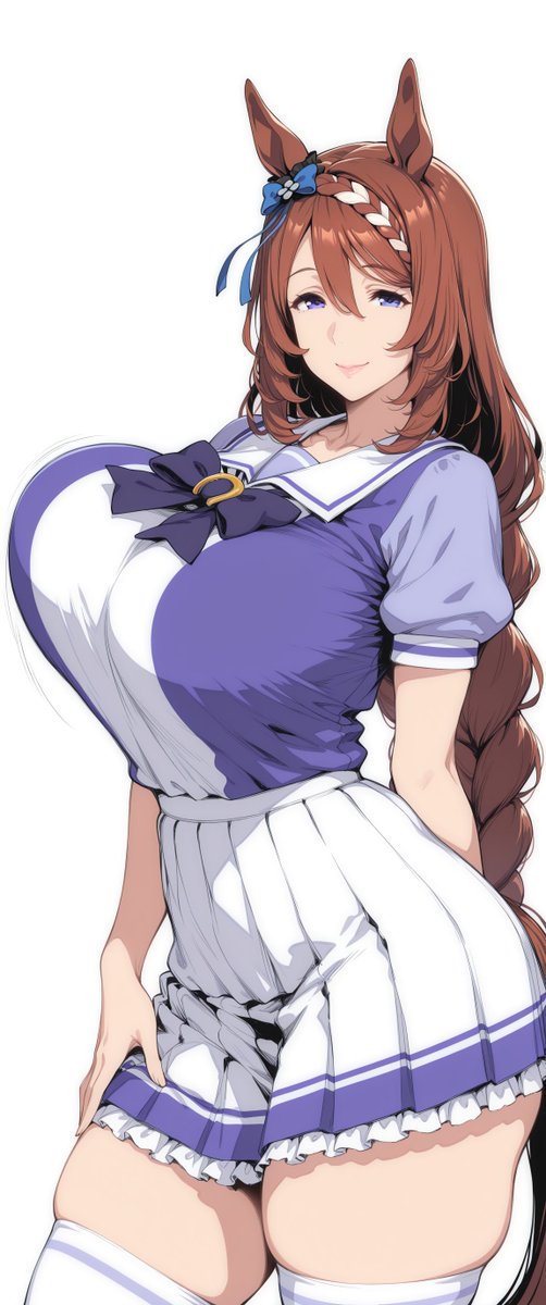 ryunna's tweet photo. ウマ娘　スーパークリーク

揺れに注意してください

official costumes
SFW illustration https://t.co/IzEfJGjqtf