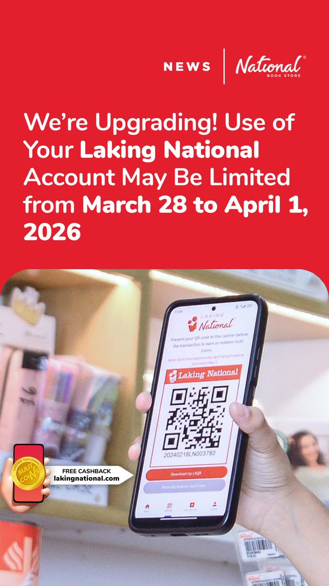 National Book Store tweet media