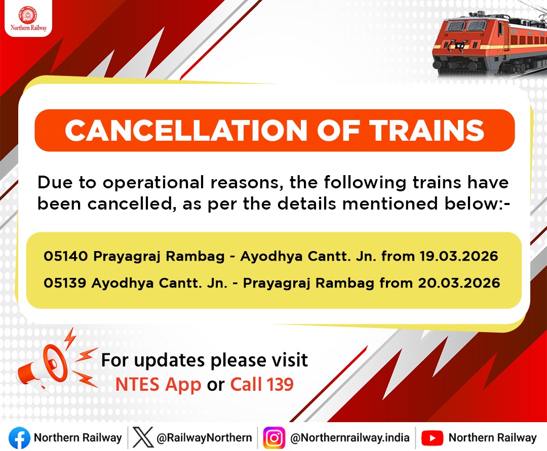 Northern Railway tweet media