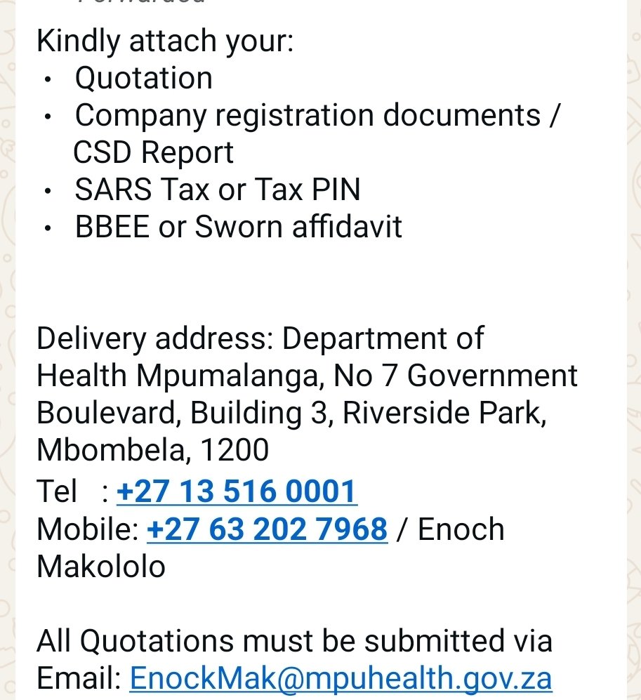 Mpumalanga Health tweet media