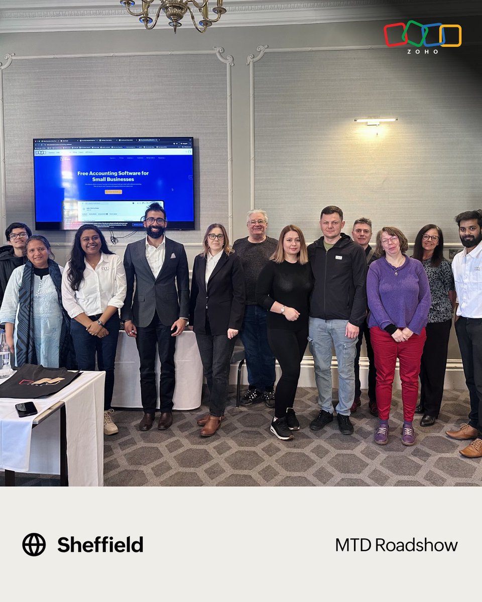 Zoho Books tweet media