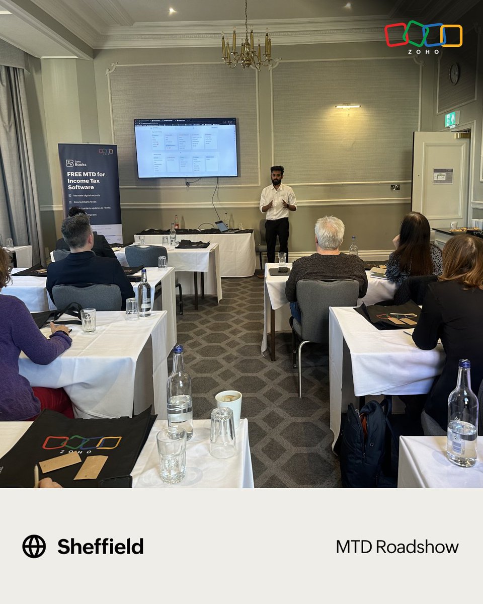 Zoho Books tweet media