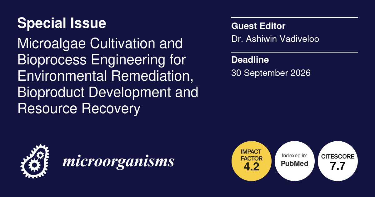 Microorganisms MDPI tweet media