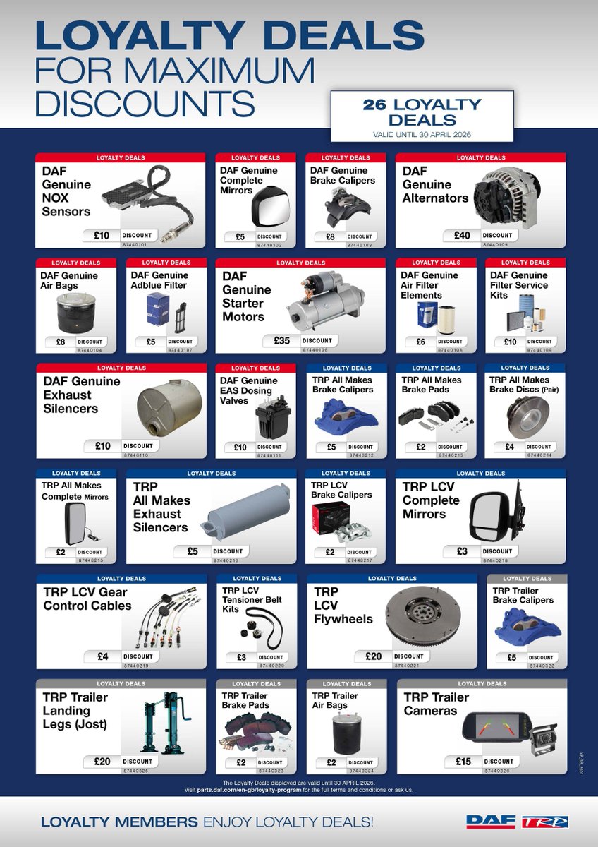 DAF Parts UK 🇬🇧 tweet media