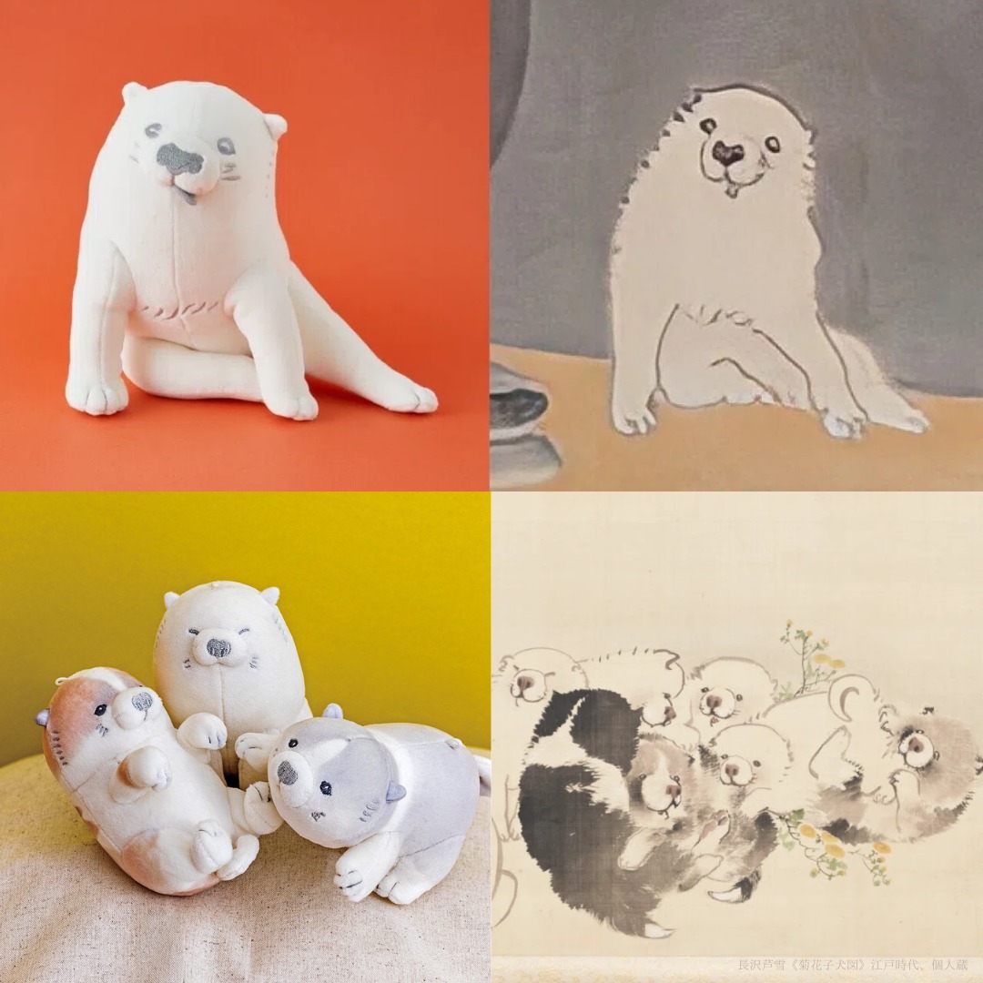 200年前に描かれた子犬が手がつけられないほどかわいい件について