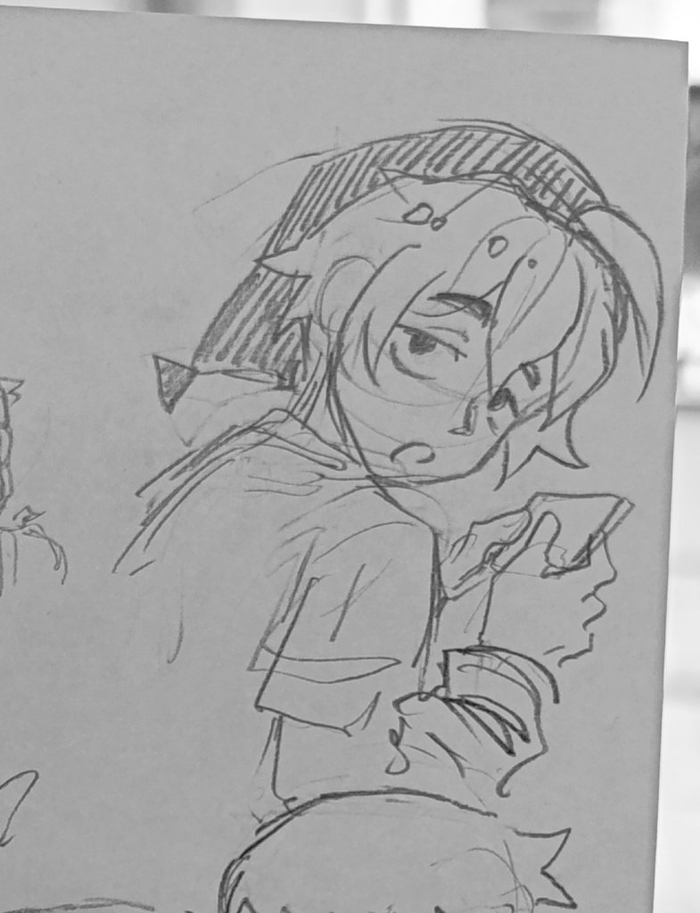 xewiao's tweet image. Shitty doodles I made in class im bad at faces ok #fangster #rui #gus