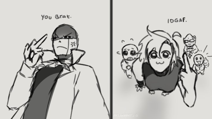 Friendly conversation (⁠◍⁠•⁠ᴗ⁠•⁠◍⁠)
#Underverse #Xtale #Xgaster