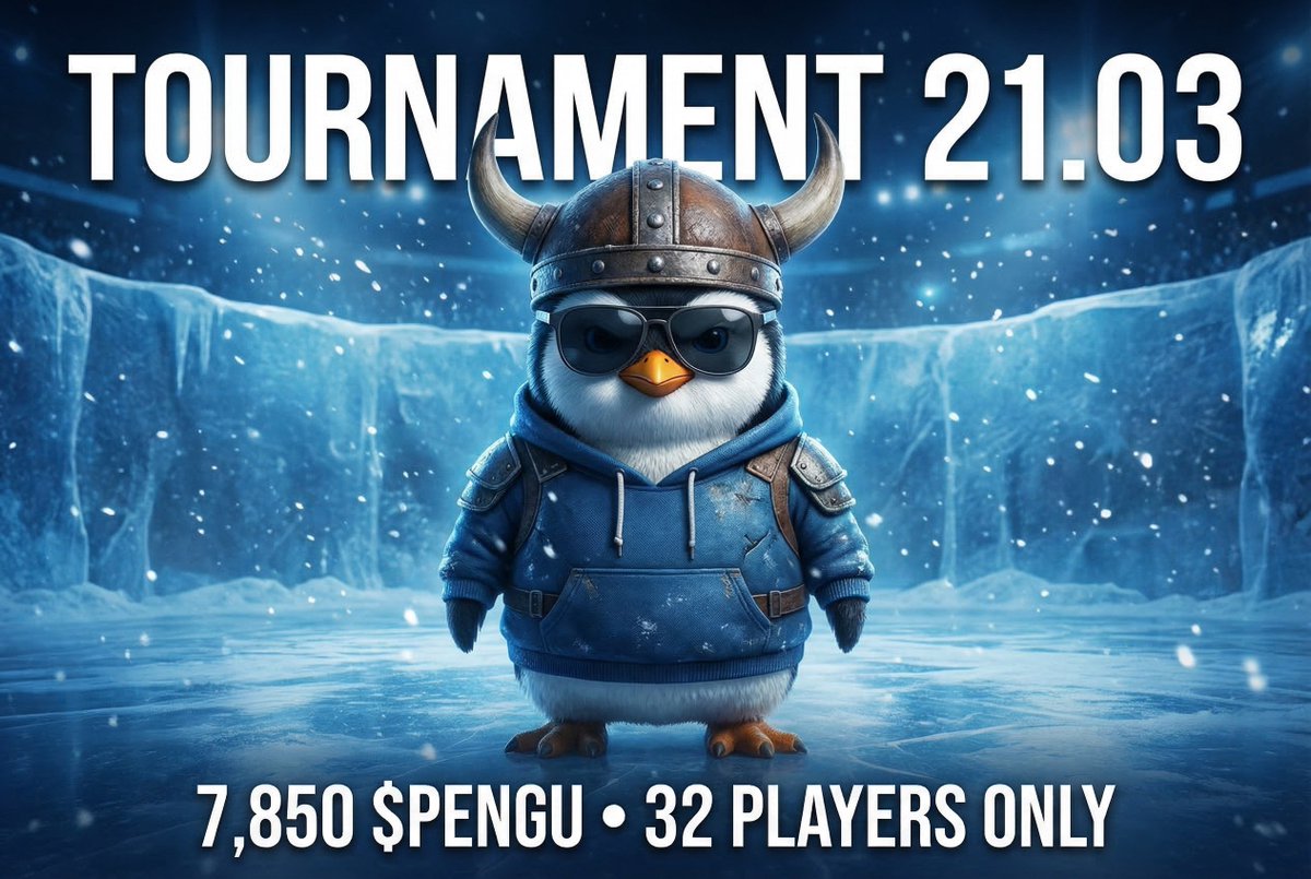 alevlex's tweet photo. The form for the tournament in @PenguClash  is closing TOMORROW. Still thinking?

While some people “decide later”… others are already taking the rewards haha

💰 Prize pool:
 7,850 $PENGU
Exclusive custom set for 1st place
Rewards for top 5

⚠️ Important:
— You MUST fill the form 
— Minimum 300 $PENGU in your balance

If you even slightly consider joining -
👉 better secure your spot now than watch results later
Link:
https://t.co/D5s2QHDkIf