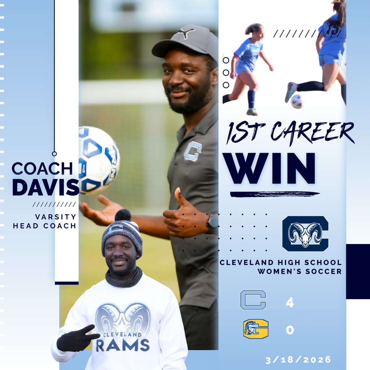 Cleveland Rams Athletics tweet media