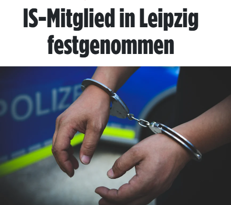 Taykra's tweet image. #Leipzig: Bei dem Festgenommenen handelt es sich um den irak Staatsangehörigen Rakan A. Laut Haftbefehl soll er sich der Terrorvereinigung spätestens im Sommer 2016 im Irak angeschlossen haben. Bis März 2017 sei er bei versch Kampfeinheiten der Organisation eingesetzt worden,