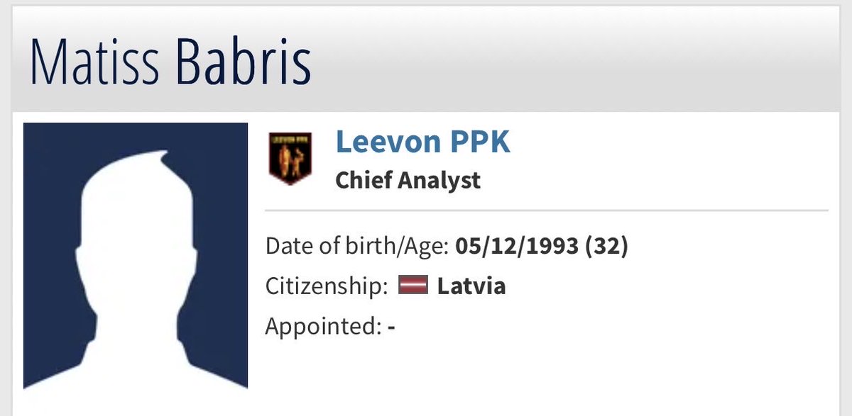 Matīss Babris tweet media