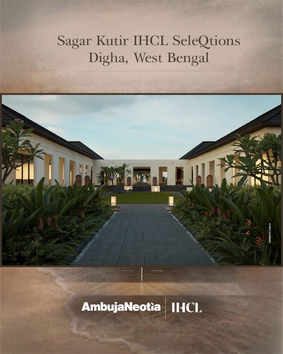lofITechie's tweet image. Aesthetic as it should be 
⭐Sagar Kutir by Ambuja Neotia | IHCL

#digha #hotels