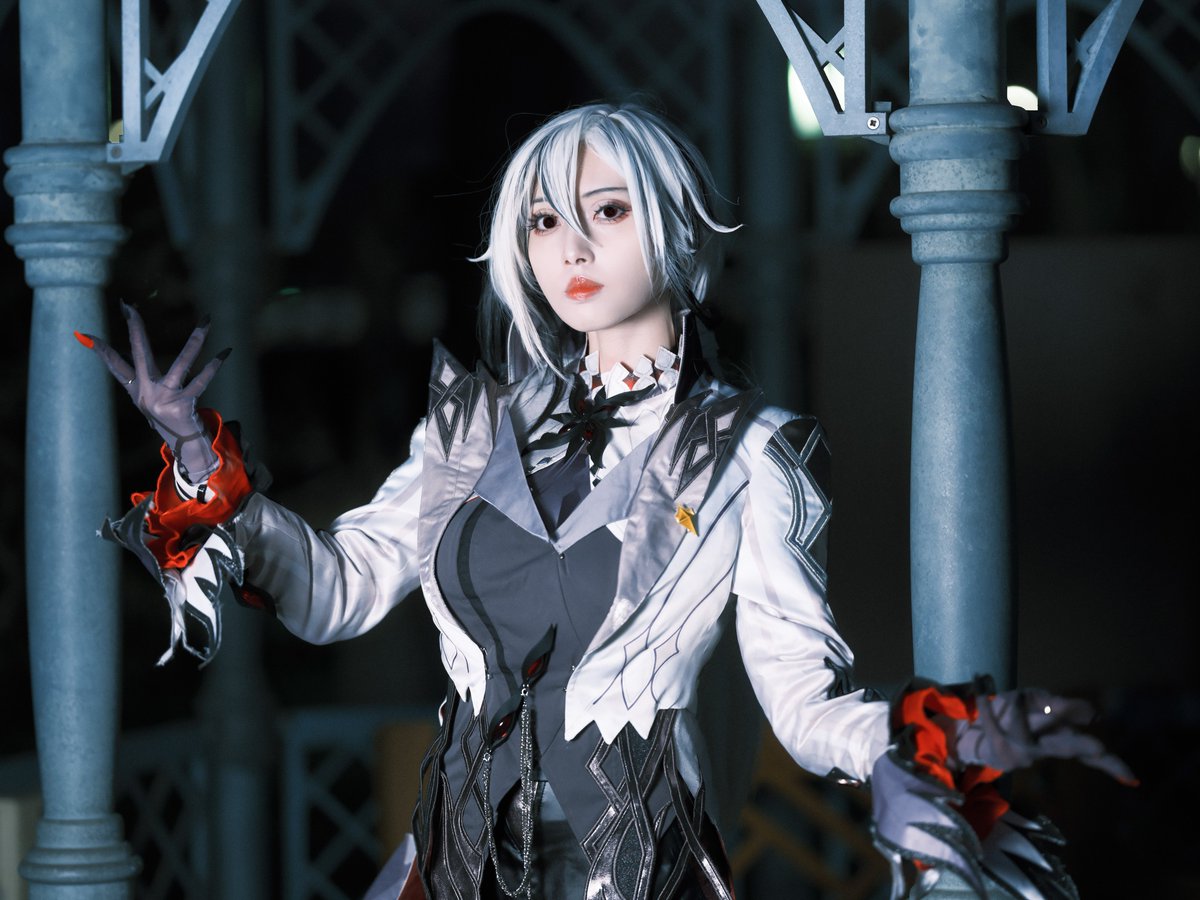 cosplay 
原神/GenshinImapct 
︎ アルレッキーノ（召使）

photo= (<a href="/hanpen122/">kayama_hanpen</a>)さん

#ビビコス　#ビビコス大須若宮