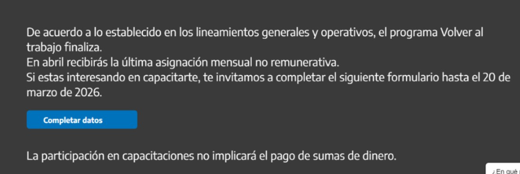 El gobierno de Milei da de baja el Volver al Trabajo y a cambio sólo ofrece capacitaciones. Pero, las personas pobres de este país ¿son pobres porque no saben trabajar?