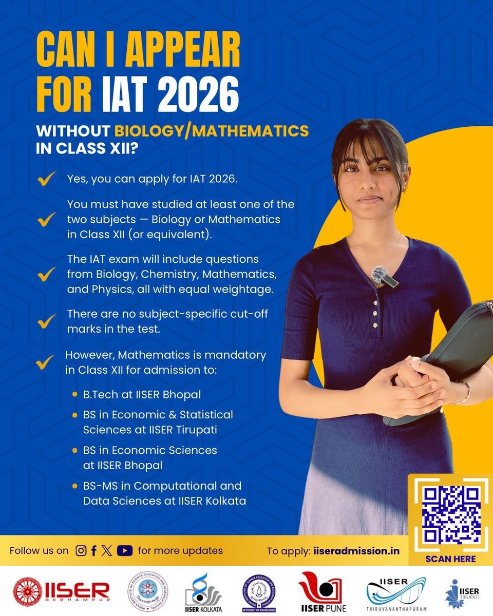 IISER Admissions tweet media