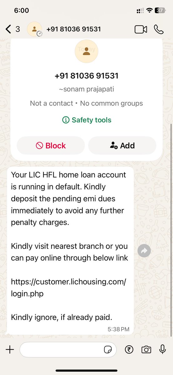 Ban_Ker090's tweet photo. @LIC_HFL Could you pls tell me how much time you guys need to close my loan account or are you testing my patience to lodge a court case. 
This is something unacceptable that even after requesting for loan closure, i am again and again receiving msgs regarding EMI default. https://t.co/lHO0nNxw6N