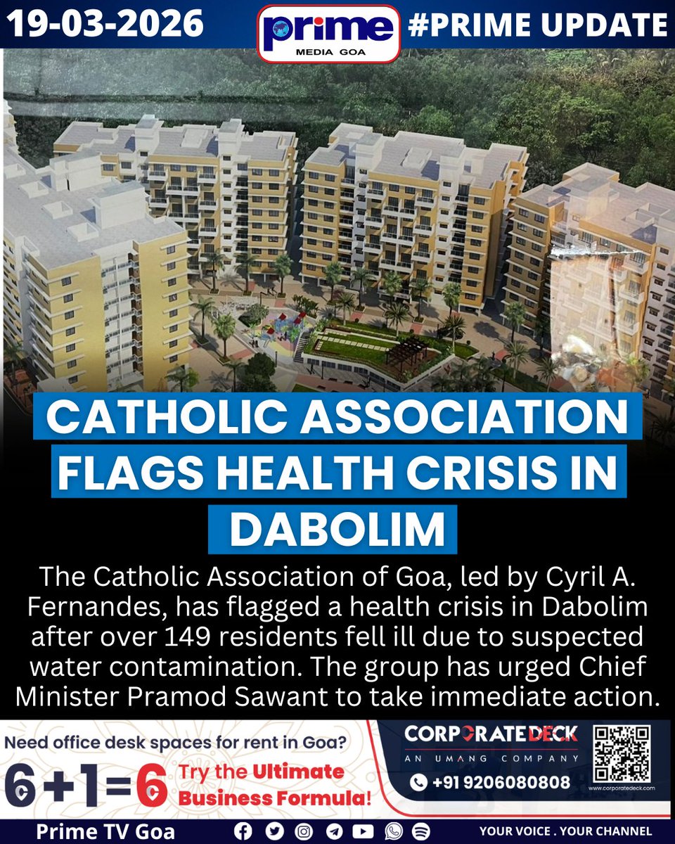 Prime Media Goa - TV Channel tweet media