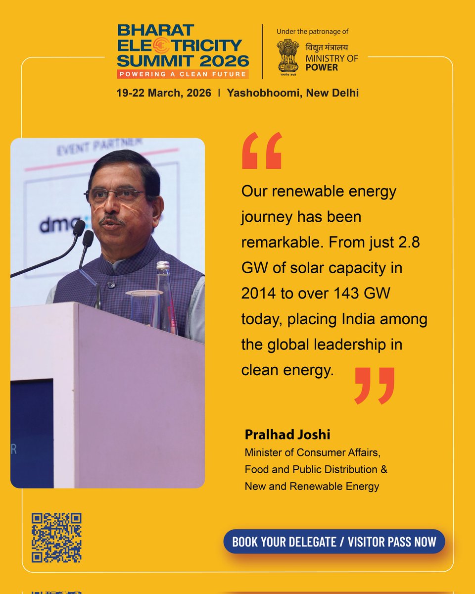 Bharat Electricity Summit tweet media