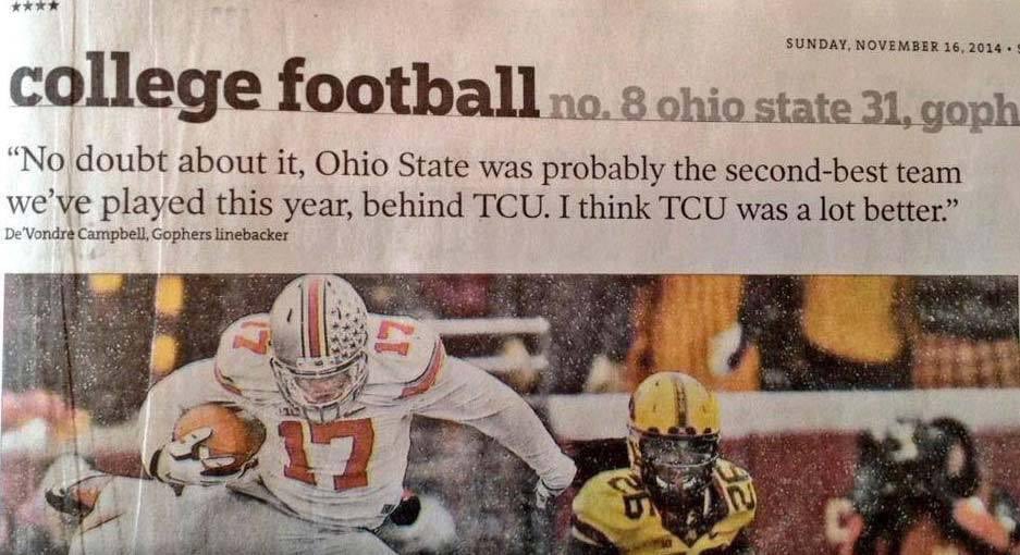 Out of Context TCU tweet media