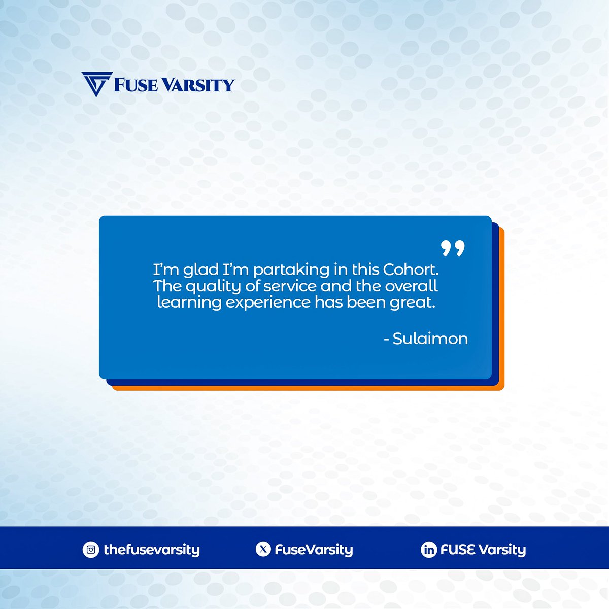 FUSE Varsity tweet media