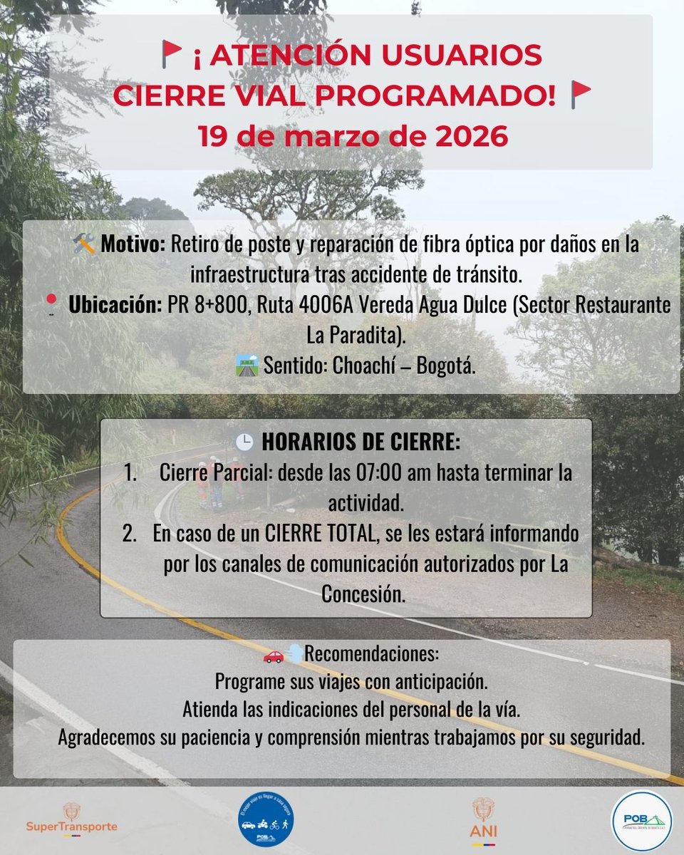 Perimetral Oriental de Bogotá tweet media