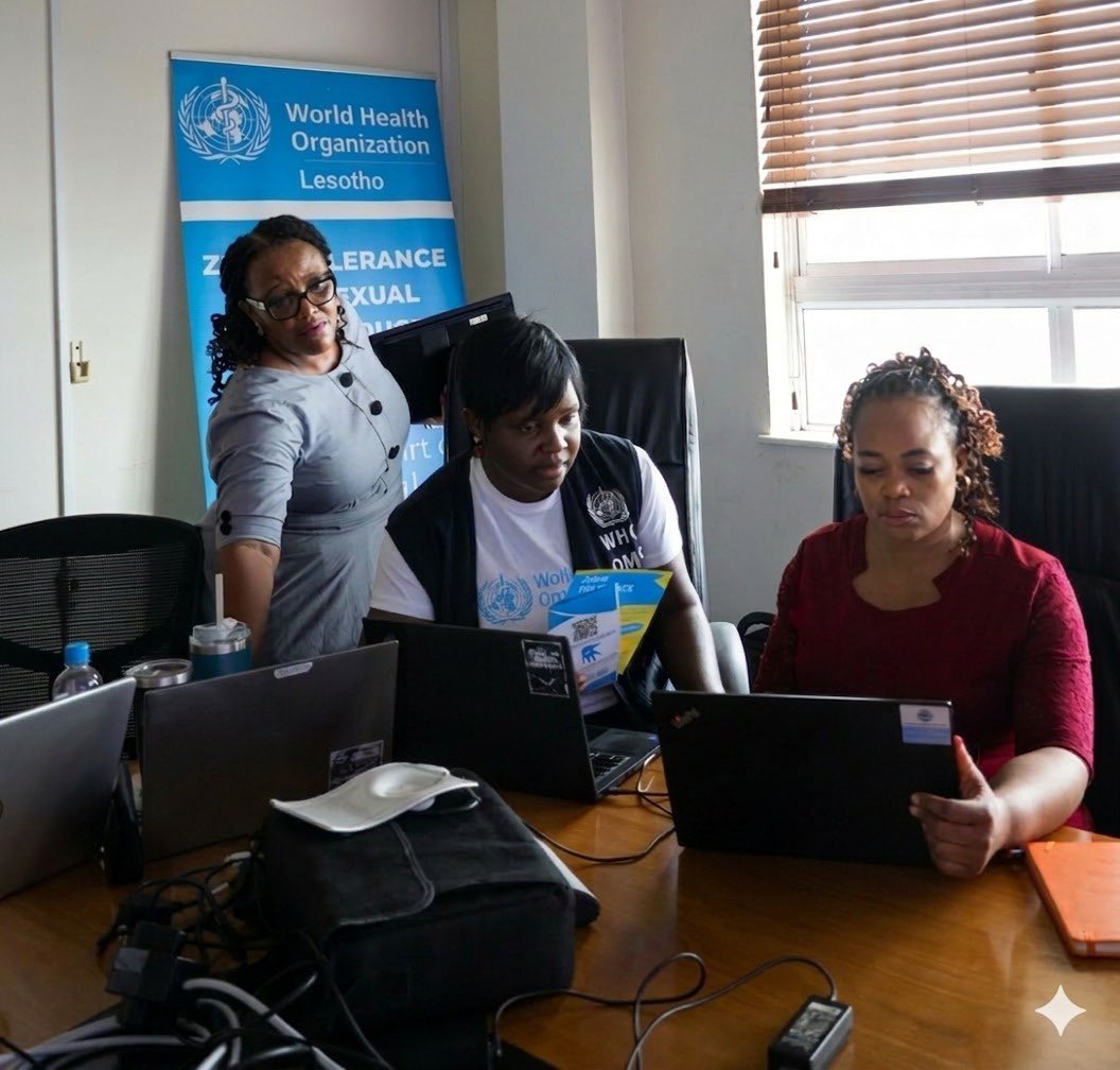WHO Lesotho tweet media