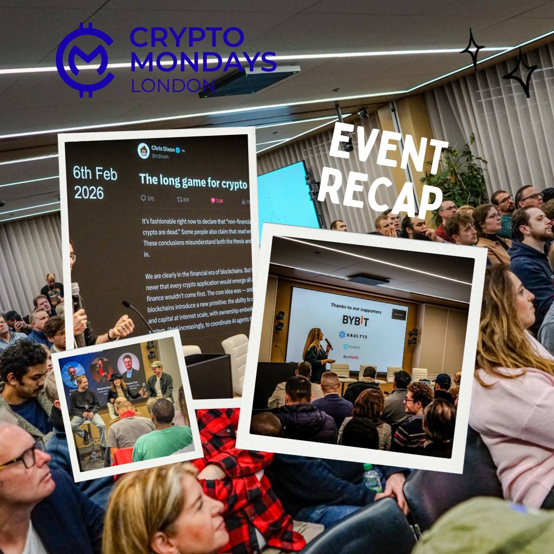 CryptoMondays London tweet media
