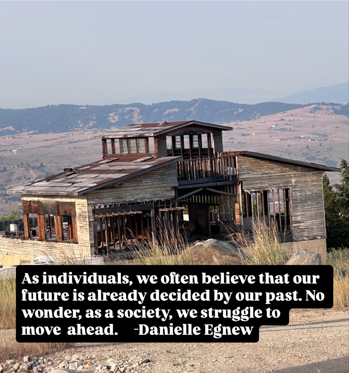 danielleegnew's tweet image. As individuals, we often believe that our future is already decided by our past. No wonder, as a society, we struggle to move  ahead. #past #future #society #moveahead #struggle
