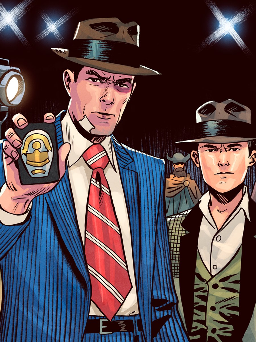 Tony James - Star Noir 🕵️‍♂️👽 is LIVE on KS! tweet media