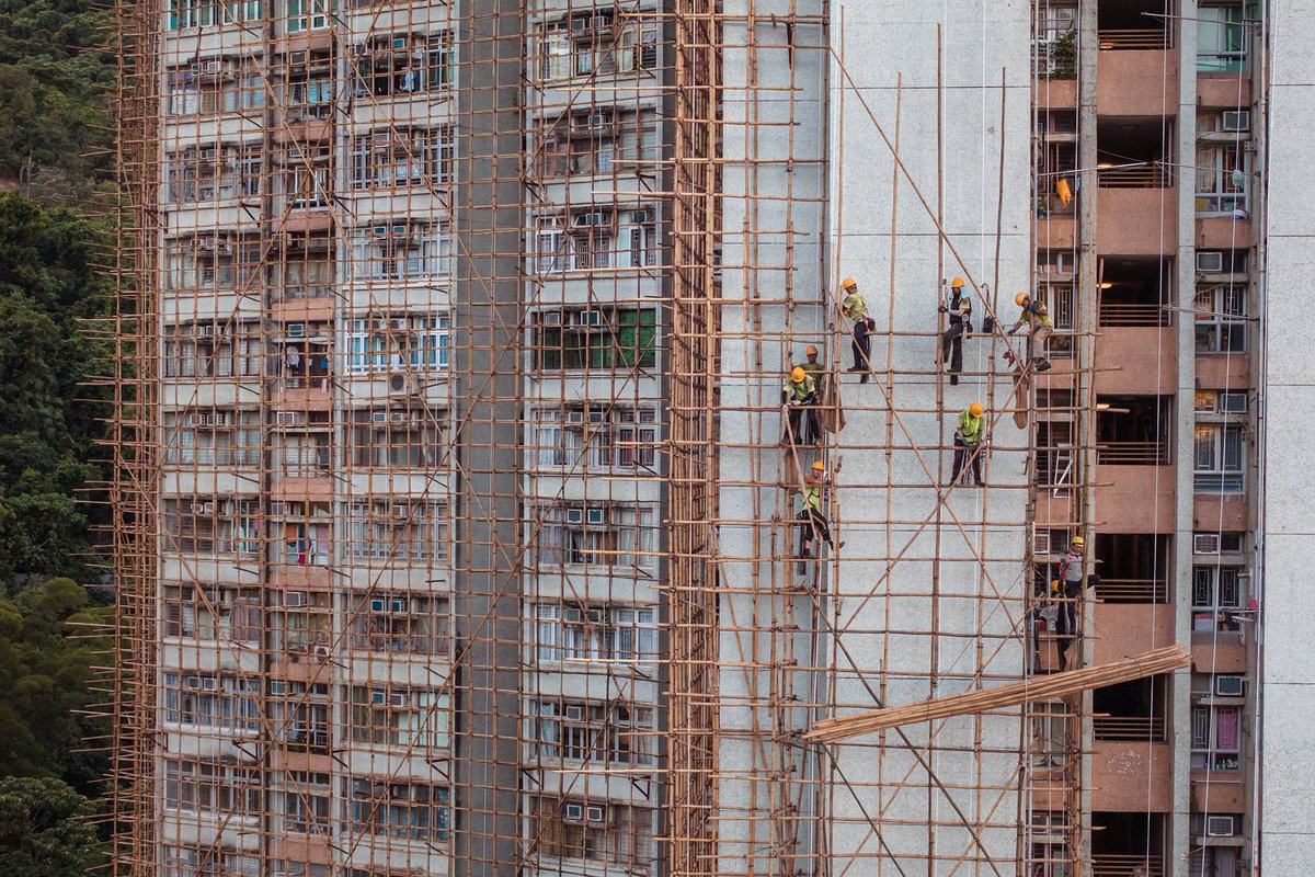 Bamboo built Hong Kong