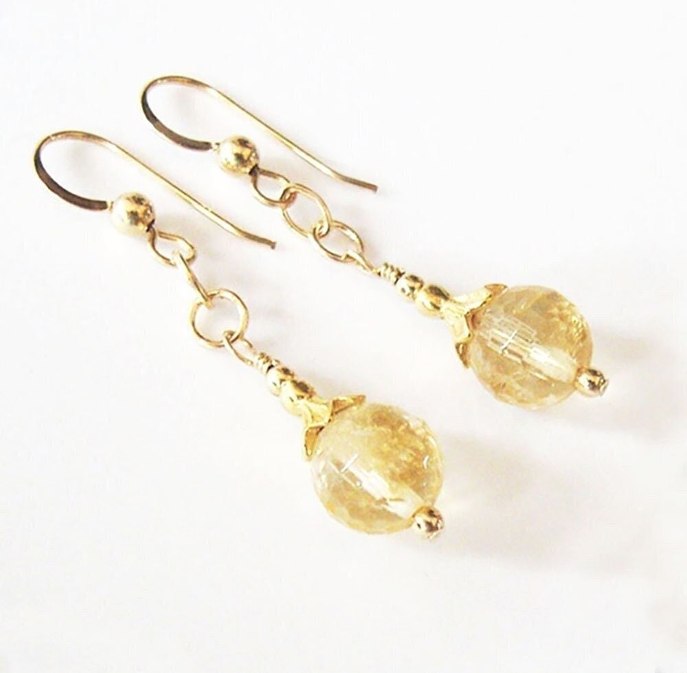 sendinglovegems's tweet image. Citrine Gold Filled Earrings with Leaf Bead Caps, November Birthstone tuppu.net/91fdd27b #SendingLoveGallery #Etsy #NovemberBirthstone