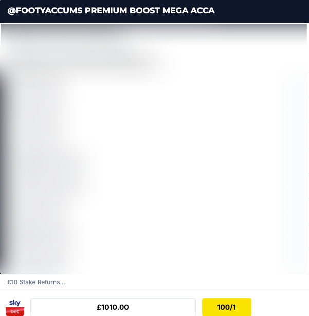 Footy Accumulators tweet media