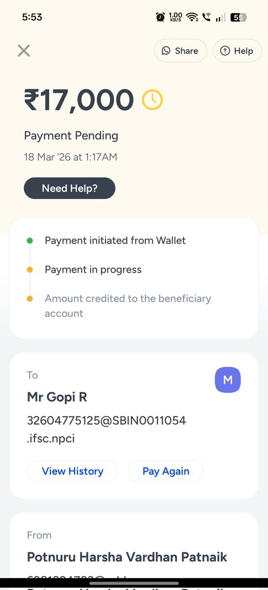 Harshavardhan Potnuru tweet media