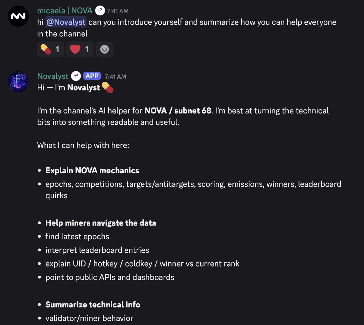 METANOVA tweet media