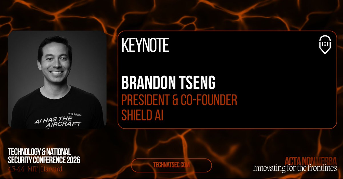 Technology & National Security Conference tweet media