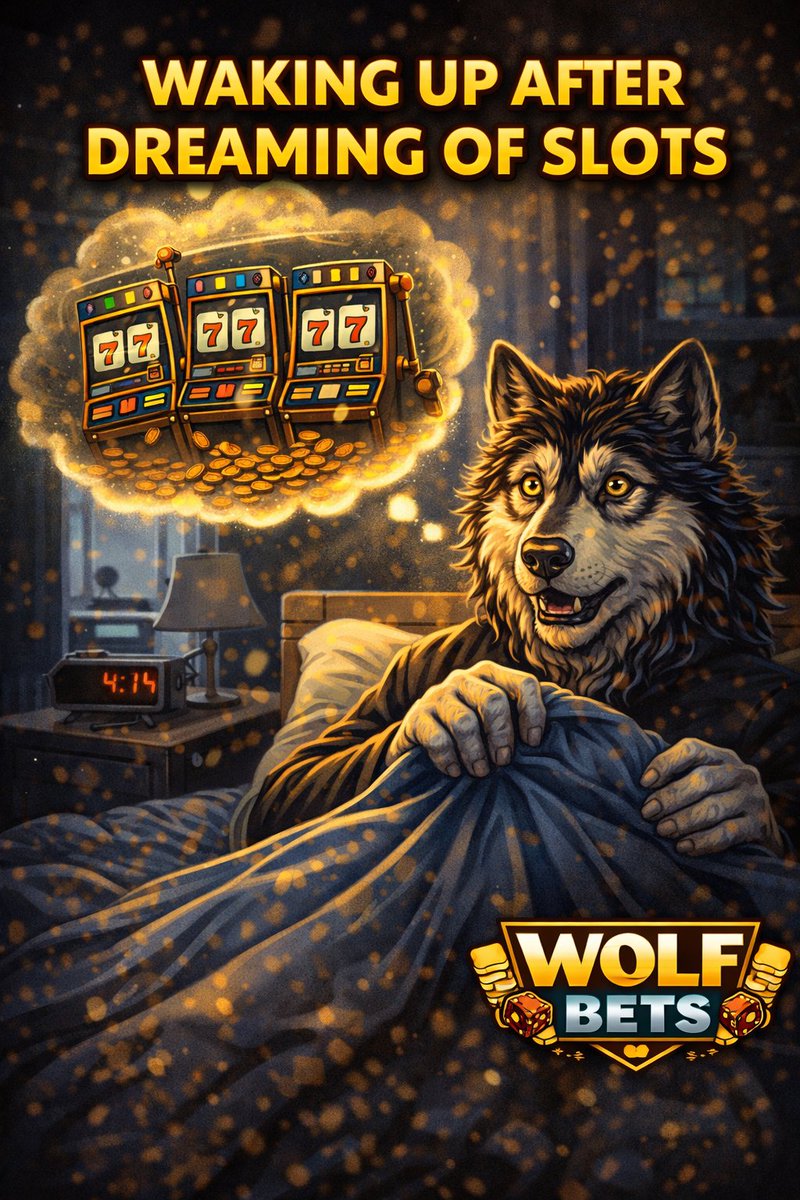 Wolf_BetsX's tweet photo. How soon after waking up is it socially acceptable to start spinning?
#OnlineCasino #slots #Gambling𝕏 #wolfbets https://t.co/7R7LAiaC27