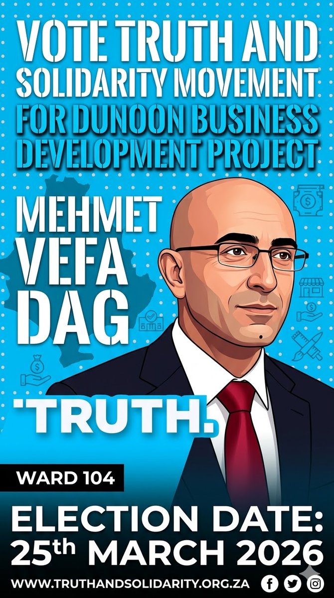 MEHMET VEFA DAG -Cape Town Mayor Candidate tweet media