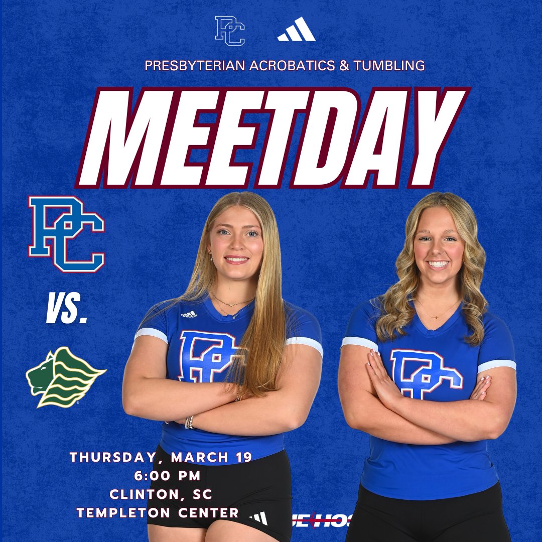 BlueHoseAcro's tweet photo. 𝐌𝐄𝐄𝐓𝐃𝐀𝐘!

Home mat. Home crowd. Let’s roll 🔥

The Blue Hose take the floor TONIGHT at 6 in the Templeton Center.

📺 - https://t.co/adj045XKnh

#GoBlueHose https://t.co/zKfmt0PDWb