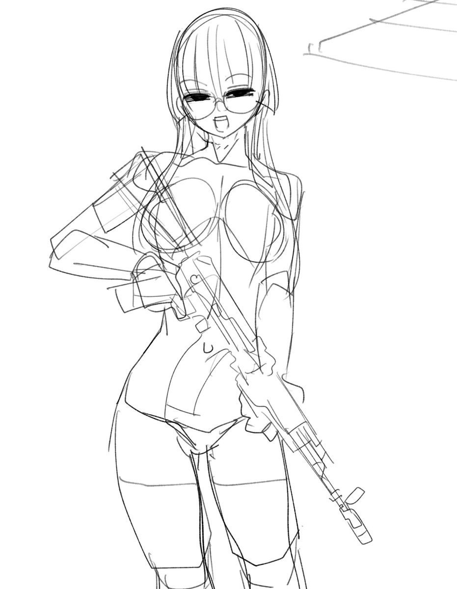 裏アイドルちゃん帰省時お手伝いメモ描き。
地下っコ、特に娘達は殺しの時に目を細めて笑う。