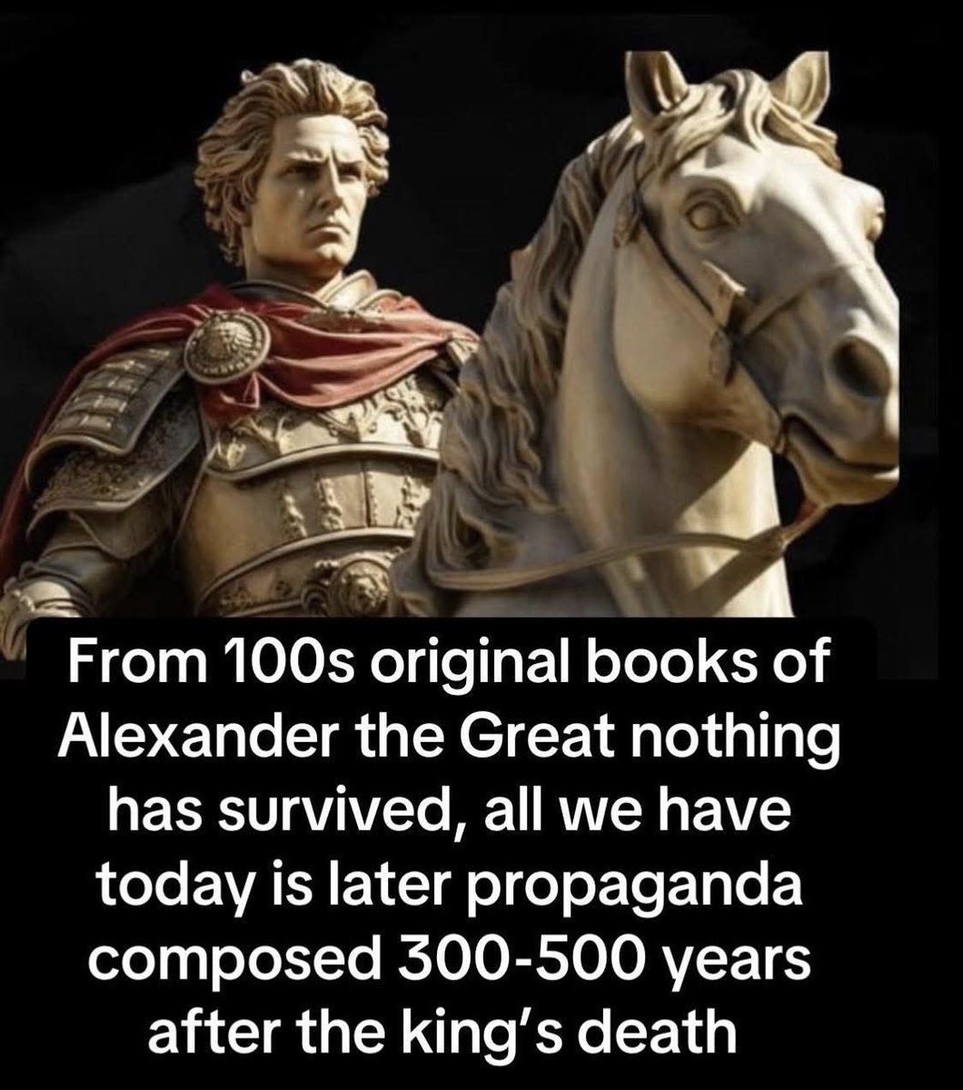 LorenaDoberus's tweet image. Alexander didn’t build a « Greek empire. ». He was Macedonian, a barbarian. He fused cultures, adopted foreign customs, and ruled a multi-ethnic world. That alone contradicts the narrow nationalist narrative.
#nomorelies #greatawakening