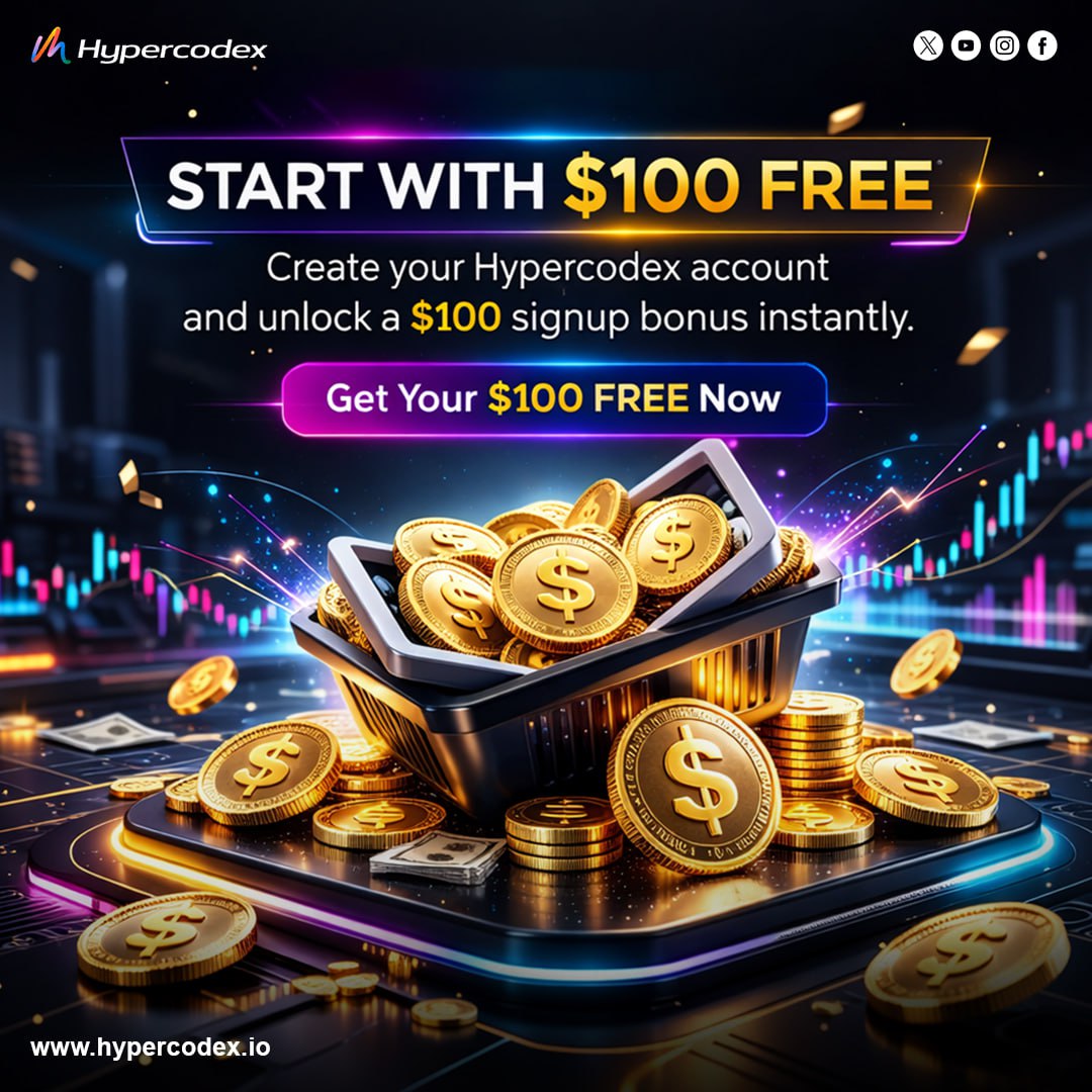 the_hypercodex's tweet image. 🚨 START with $100 FREE on Hypercodex

Create your account and unlock a $100 signup bonus instantly.

AI powered Web3 is growing fast and this is your chance to get in early.

Smarter tech
Faster growth
Real digital innovation

hypercodex.io

#Hypercodex #Web3 #Crypto