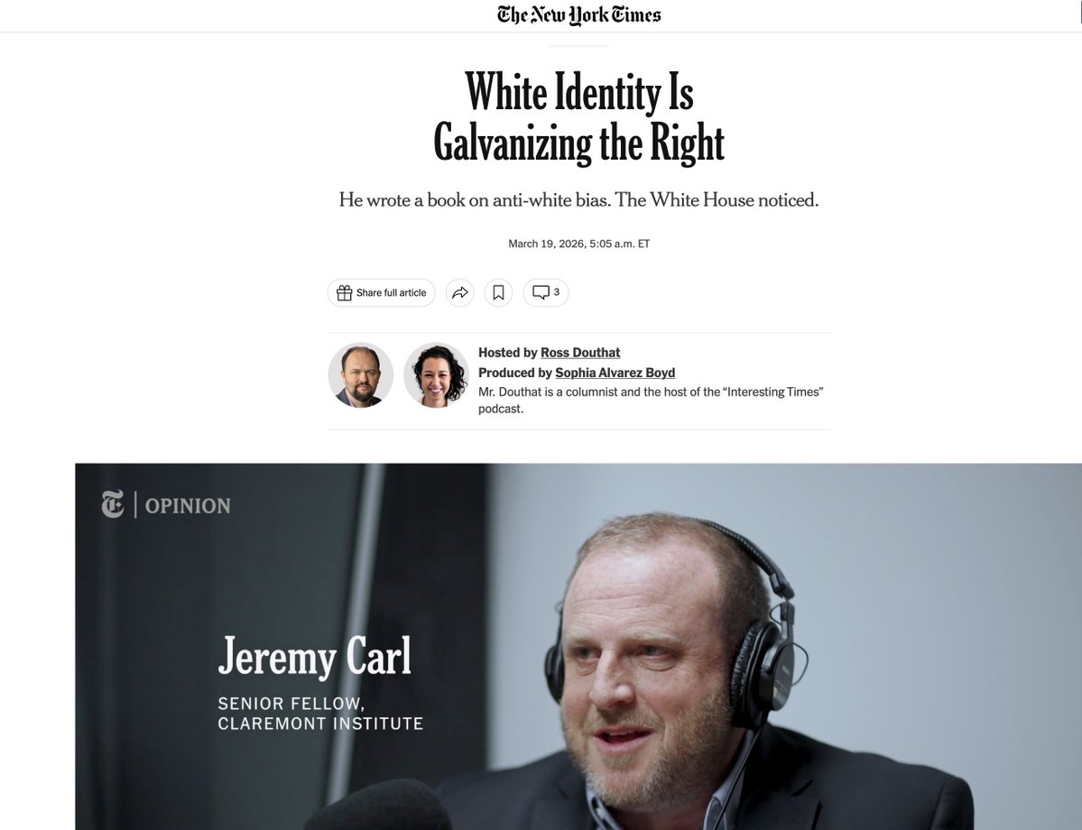 Jeremy Carl tweet media