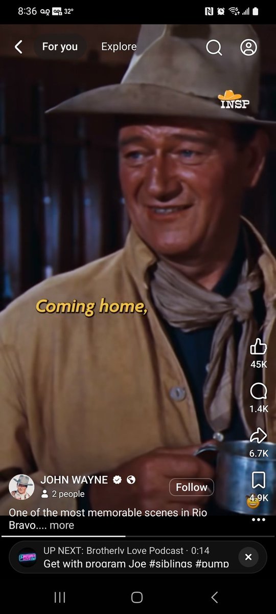 koons_sandra's tweet photo. @CarlHigbie 
Sending you this screen shot from a clip of Rio Bravo. My man and I think it's your doppelganger. What say you? https://t.co/Xj4x2ToJqu
